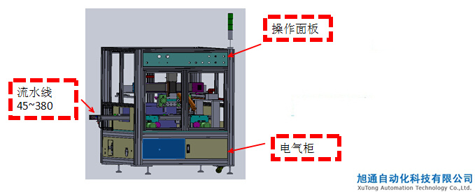 XT-FB551L全自动视觉点胶机